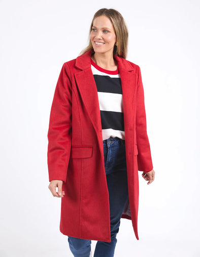 ELM 'Tamsin Coat' - Poppy