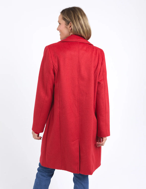 ELM 'Tamsin Coat' - Poppy