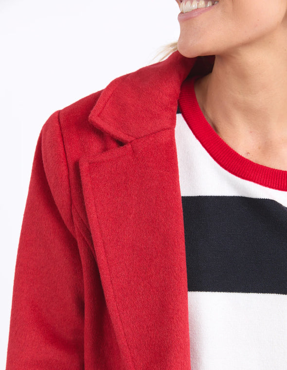 ELM 'Tamsin Coat' - Poppy