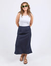 ELM 'Eleni Skirt Midi' - Navy