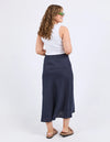 ELM 'Eleni Skirt Midi' - Navy