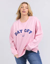 ELM 'Day Off Crew' - Soft Pink