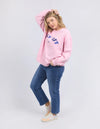 ELM 'Day Off Crew' - Soft Pink