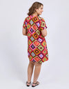 ELM 'Rhode Dress'- Geo print