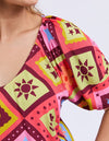 ELM 'Rhode Top'- Geo Print