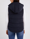 ELM 'Cord Puffer Vest' - Navy