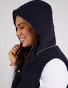 ELM 'Cord Puffer Vest' - Navy