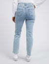 ELM 'Ada Straight Leg Jean' - Light Blue Wash
