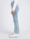 ELM 'Ada Straight Leg Jean' - Light Blue Wash