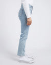 ELM 'Ada Straight Leg Jean' - Light Blue Wash