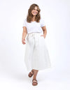 ELM 'Greta Skirt'  - Vintage White