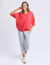 ELM 'Maizie Vee Tee' - Cayene Red