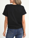 ELM 'Knot Tee' - Black