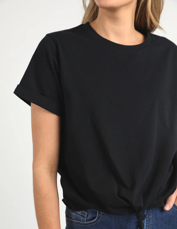 ELM 'Knot Tee' - Black