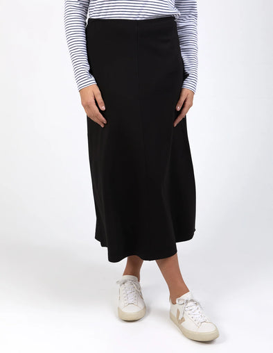 ELM 'Penny Ponte Skirt' - Black