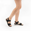 CC Resorts 'Ram Flyknit Sandal'  - Black