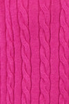 Eb & Ive 'Alawa Cable Knit' - Magenta