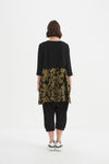 Tirelli 'Ava Print Top' - Black/Moss