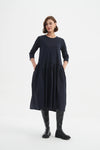 Tirelli 'Drop Waist Combi Dress' - Navy