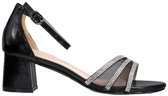 Clarice 'Brilliant Dress Sandal' - Black