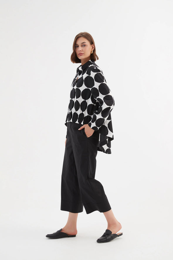 Tirelli '24S3371 Shirt' - Black Spot