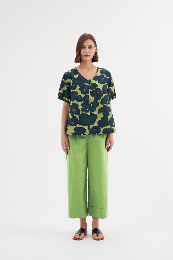 Tirelli 24A3521 Top' - Forest Blooms