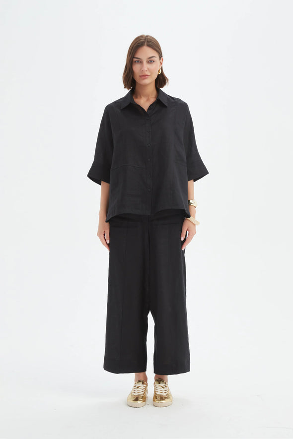 Tirelli '25A3714 Shirt' - Black