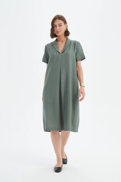 Tirelli '25D3712 Dress' - Petrol