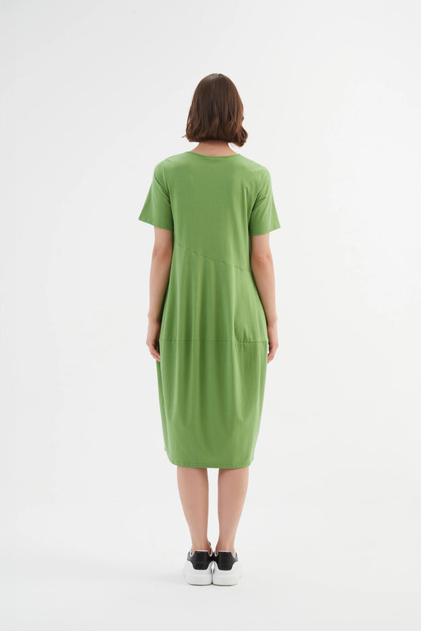 Tirelli '24D3510 Dress' - Spring Green