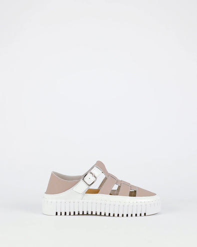 Bay Lane 'Maisy' - Nude/White
