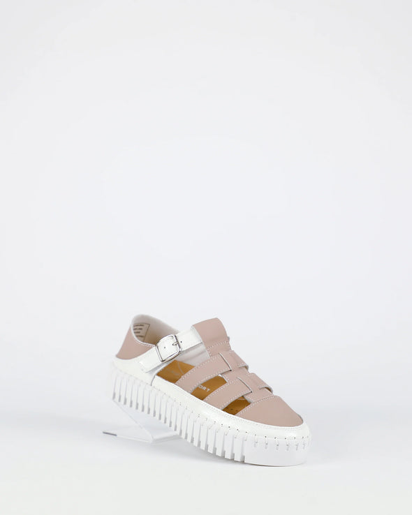 Bay Lane 'Maisy' - Nude/White