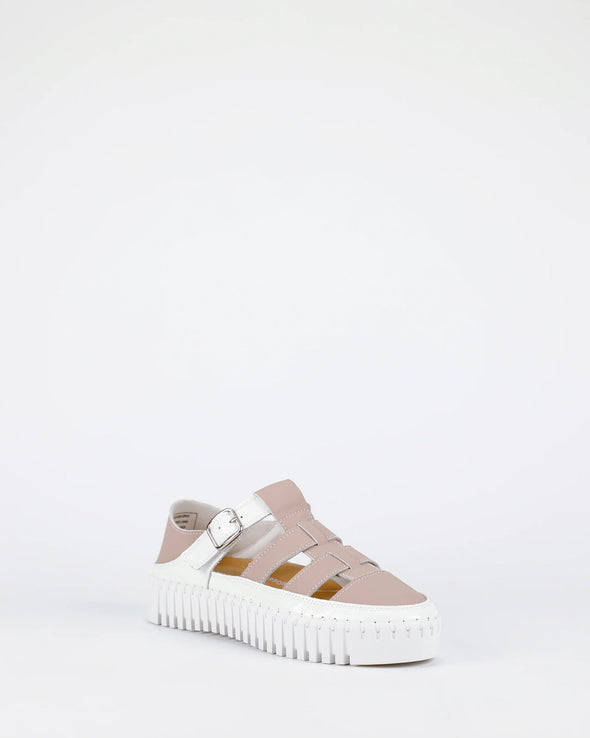 Bay Lane 'Maisy' - Nude/White