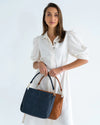 Elms+King 'Bellevue Tote' - French Navy