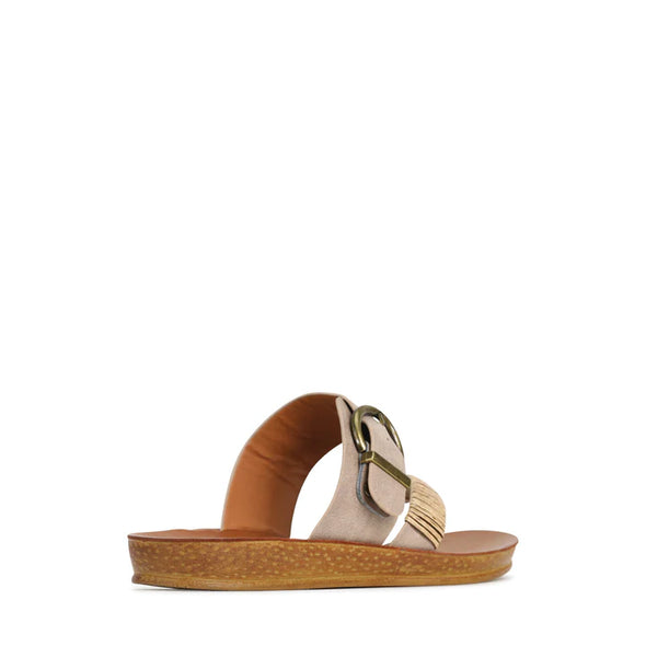 Los Cabos 'Bria Flat Toethong Slide' - Taupe