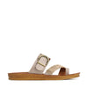 Los Cabos 'Bria Flat Toethong Slide' - Taupe
