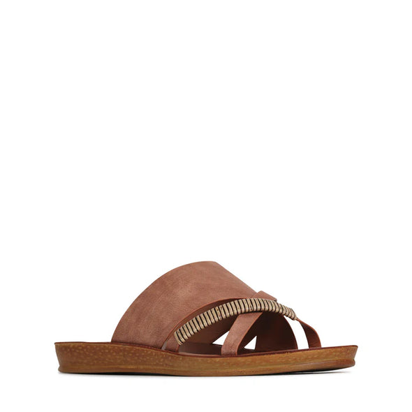 Los cabos 'Bride Flat Slide' - Chocolate