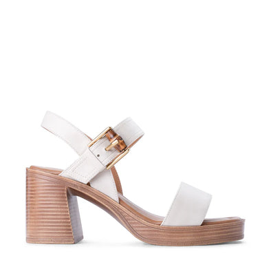 Los Cabos 'Burgos Platform Sandal'  - Bone