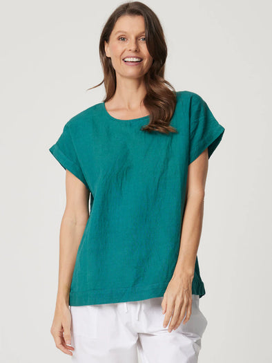 Cake 'Vicky Linen Top' - Green