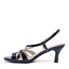 Clarice 'Bolty Dress Sandal' - Black Patent
