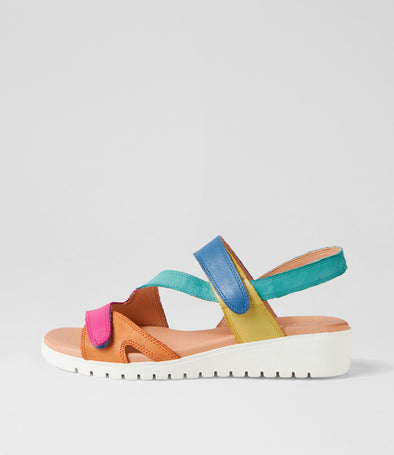 Django & Juliette 'Melany Sandal' - Bright Multi