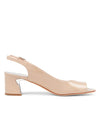 Django & Juliette 'Jianas Sling Back Heel' - Cafe Patent