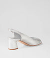 Django & Juliette 'Jianas Sling Back Heel' - Silver