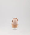 Django & Juliette 'Ide Wedge Sandal' - Nude Weave