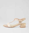 Django & Juliette 'Taner Sandal' - Neutral Patent Muti