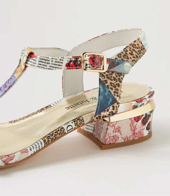 Django & Juliette 'Taner Sandal' - Collage print