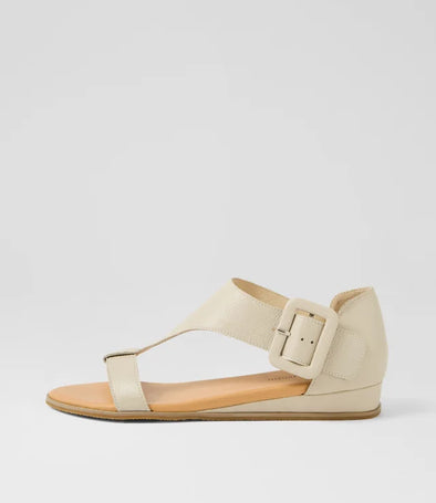 Django & Juliette 'Huntlee Back-In Sandal' - Almond