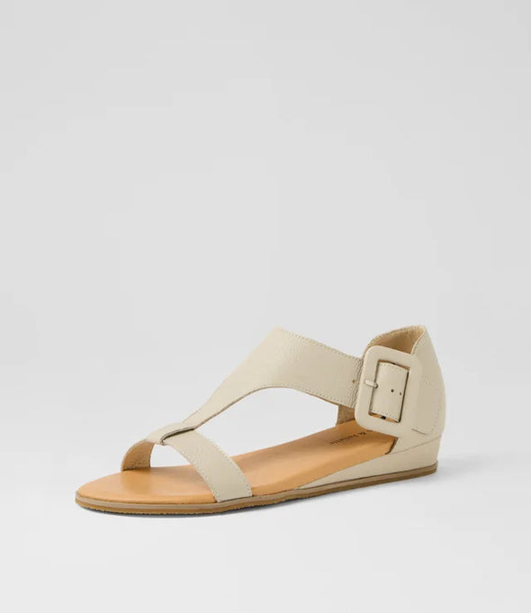 Django & Juliette 'Huntlee Back-In Sandal' - Almond