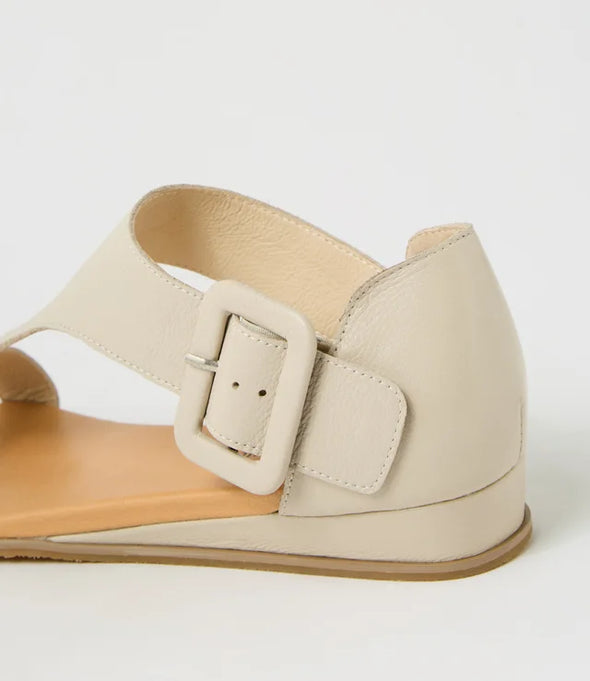 Django & Juliette 'Huntlee Back-In Sandal' - Almond