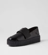 Django & Juliette 'Belenna Munk Casual' - Black Black Patent