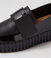 Django & Juliette 'Belenna Munk Casual' - Black Black Patent